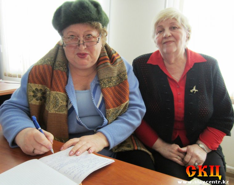 Е. Мурзалева и М. Твердохлебова (24 марта 2013)