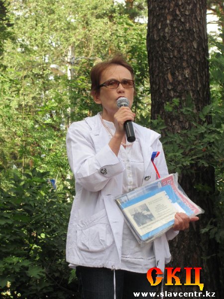 Ольга Григорьева (Болшево, 10-й Цветаевский костёр, 19 июня 2013)