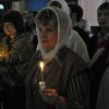 Татьяна Кузина на освящении (Павлодар, декабрь 2009)
