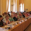 Татьяна Кузина на казахстанской конференции руководителей организаций российских соотечественников (2 июня 2012, Алматы)