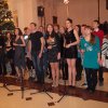 Молодежное объединение Славянского центра исполняет новогоднюю песню (13 января 2013)